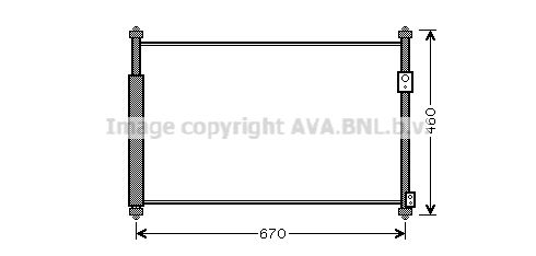 AVA QUALITY COOLING Lauhdutin, ilmastointilaite SZ5108D